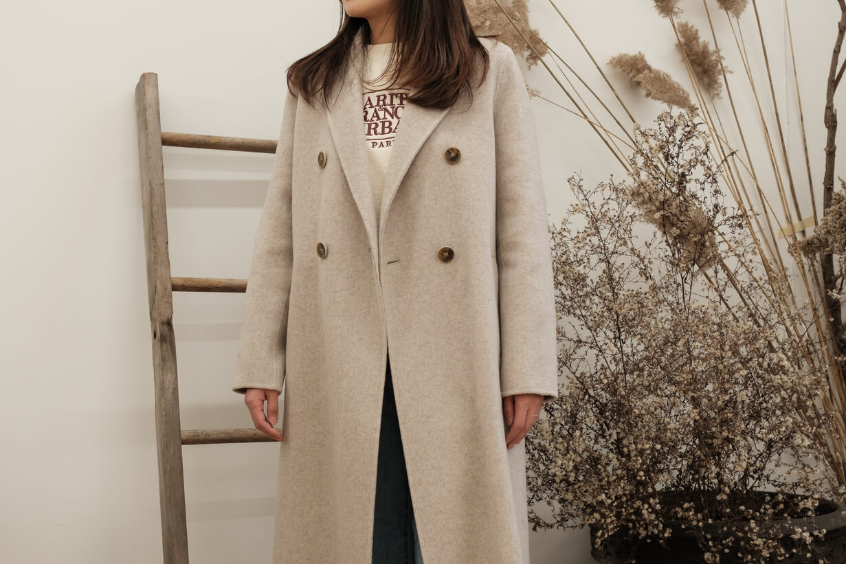 DOUBLE BREASTED COAT