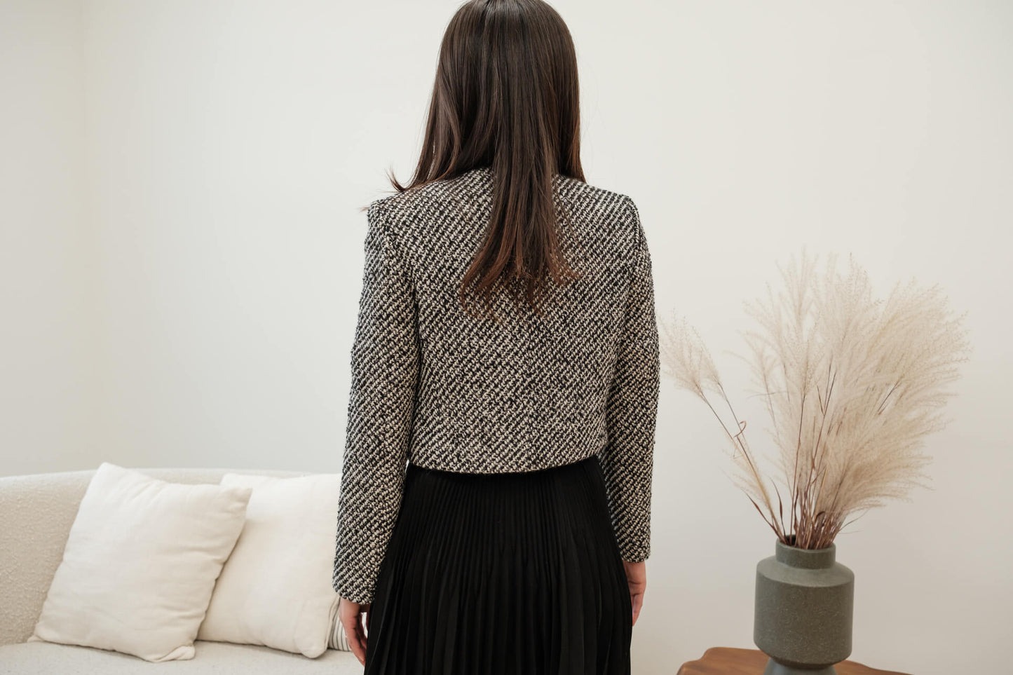 TWEED CROP JACKET