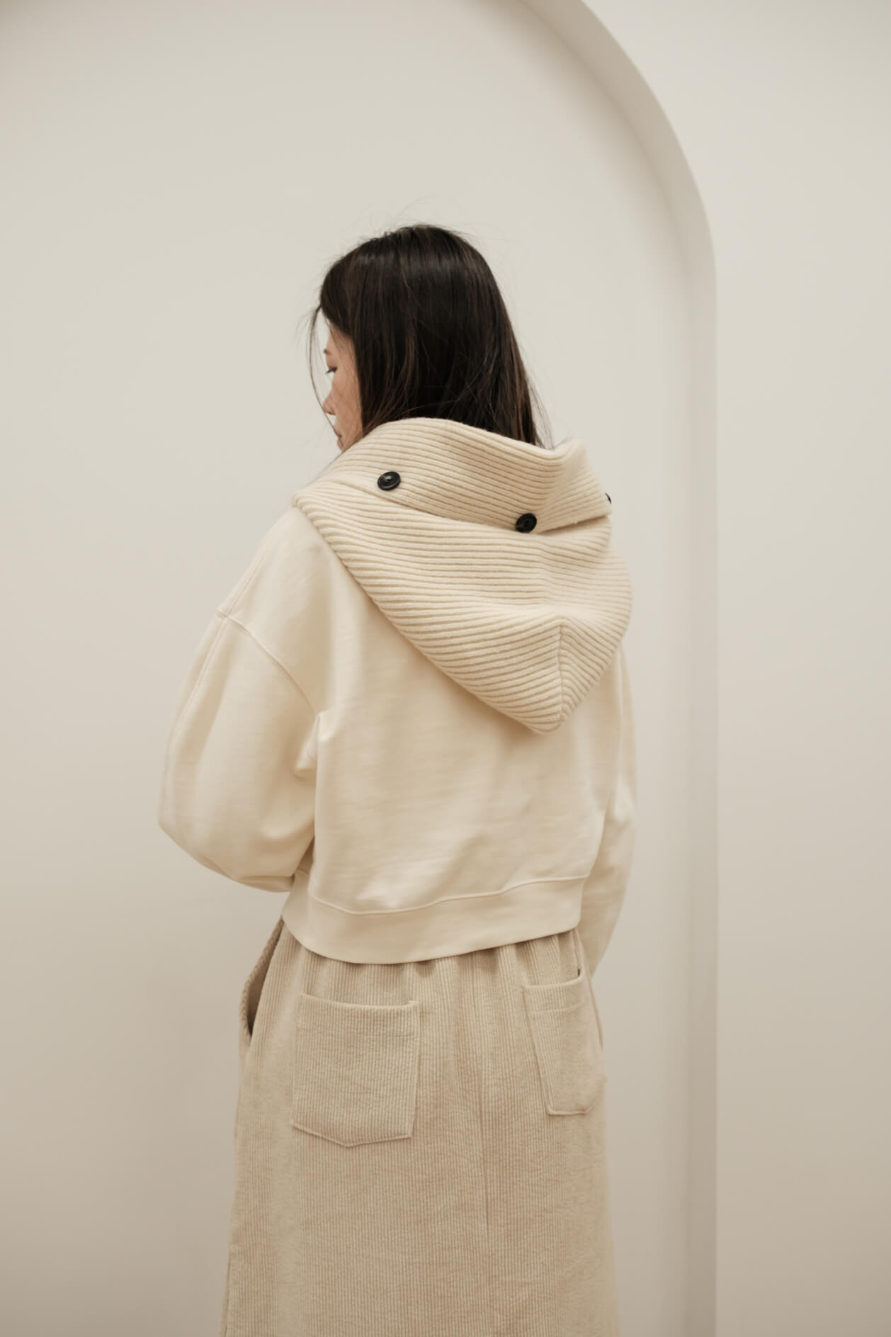 KNIT BALACLAVA SCARF