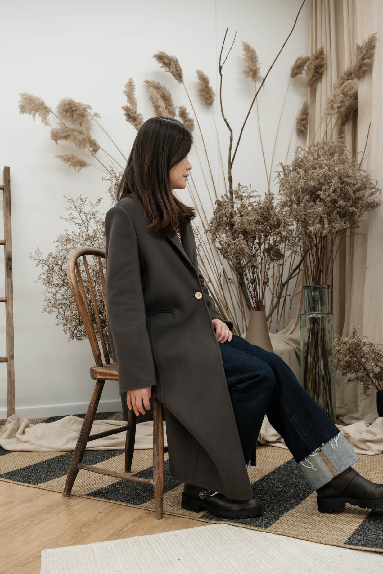 SINGLE BREASTED COAT